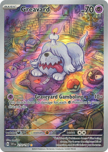 Greavard IR - Scarlet & Violet #214/198 - Holofoil - Near Mint