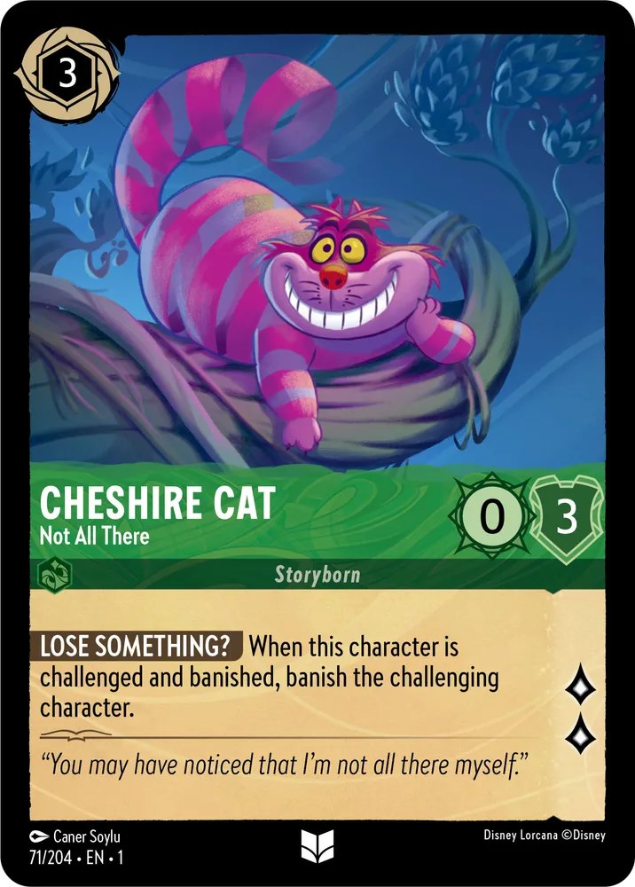 Cheshire Cat - Not All There – The First Chapter (Disney Lorcana)
