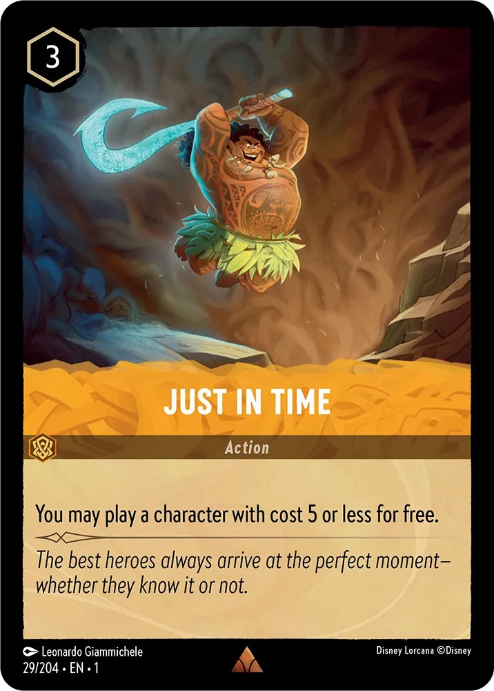 Just in Time – The First Chapter (Disney Lorcana)