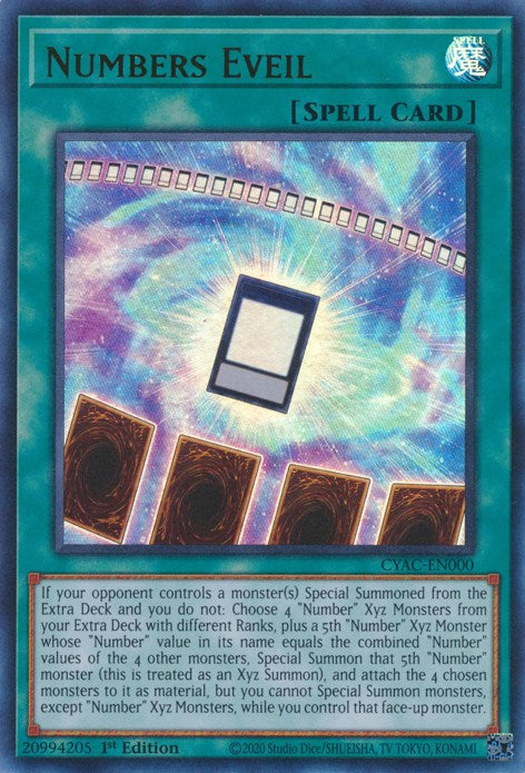 Numbers Eveil – Cyberstorm Access (YuGiOh)