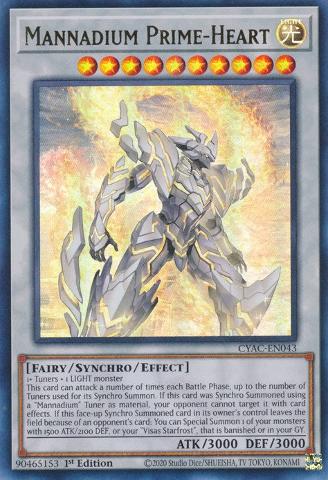 Mannadium Prime-Heart – Cyberstorm Access (YuGiOh)