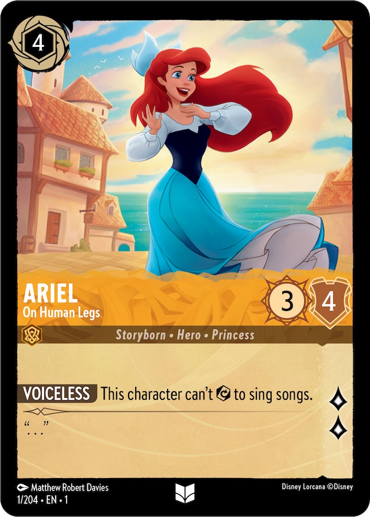 Ariel - On Human Legs – The First Chapter (Disney Lorcana)