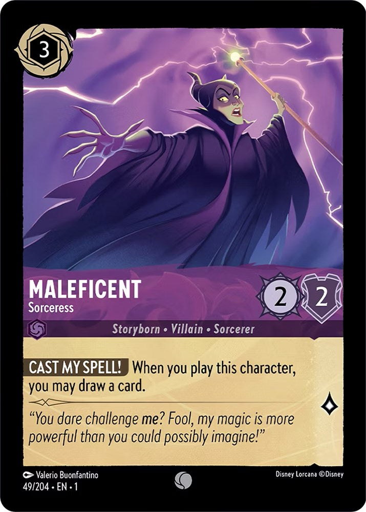 Maleficent - Sorceress – The First Chapter (Disney Lorcana)