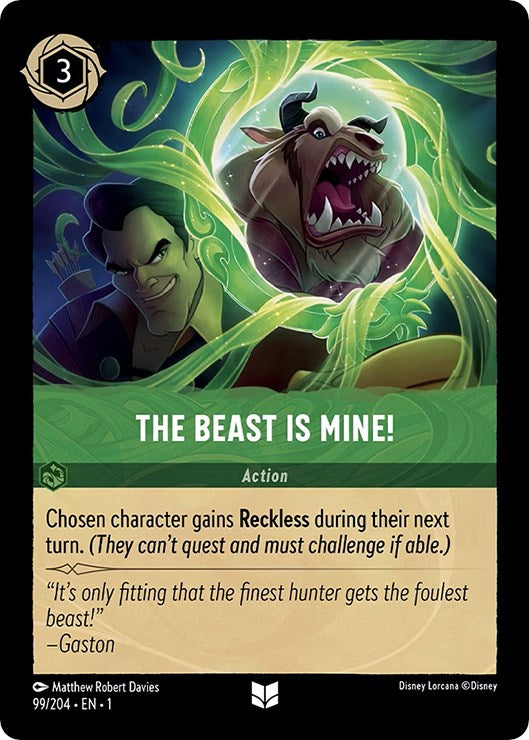 The Beast is Mine! – The First Chapter (Disney Lorcana)