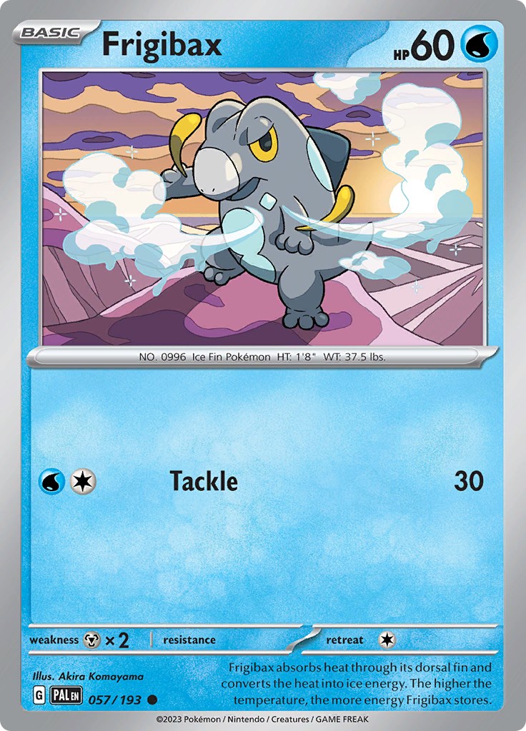 Frigibax - 057/193 – SV02: Paldea Evolved (Pokemon)