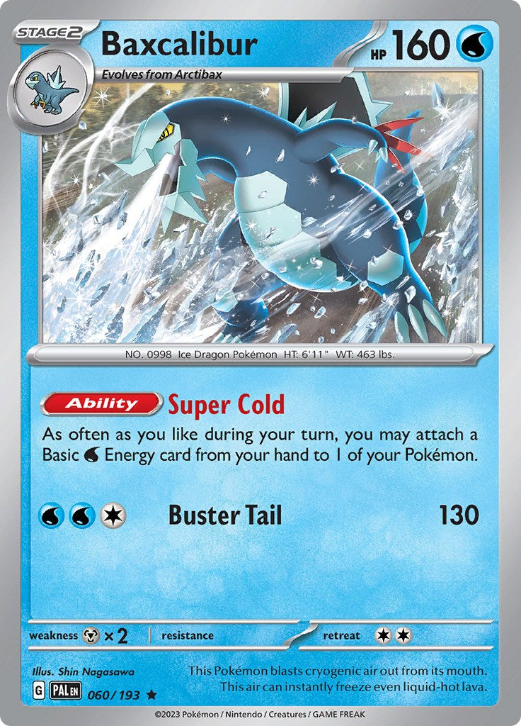 Baxcalibur - 060/193 – SV02: Paldea Evolved (Pokemon)