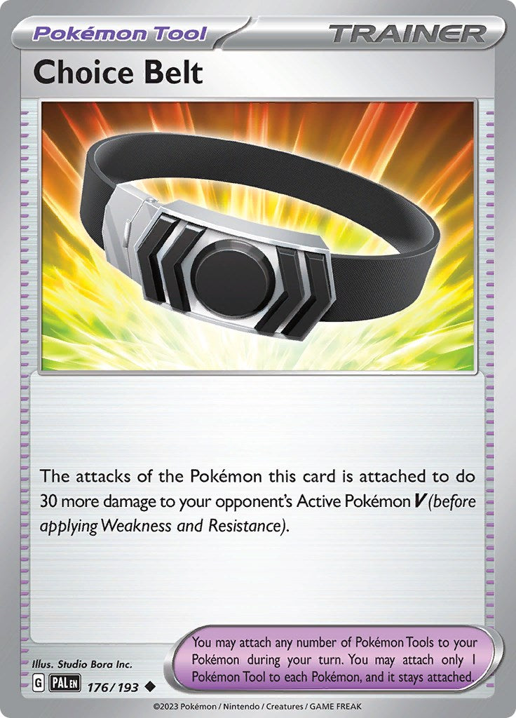 Choice Belt – SV02: Paldea Evolved (Pokemon)
