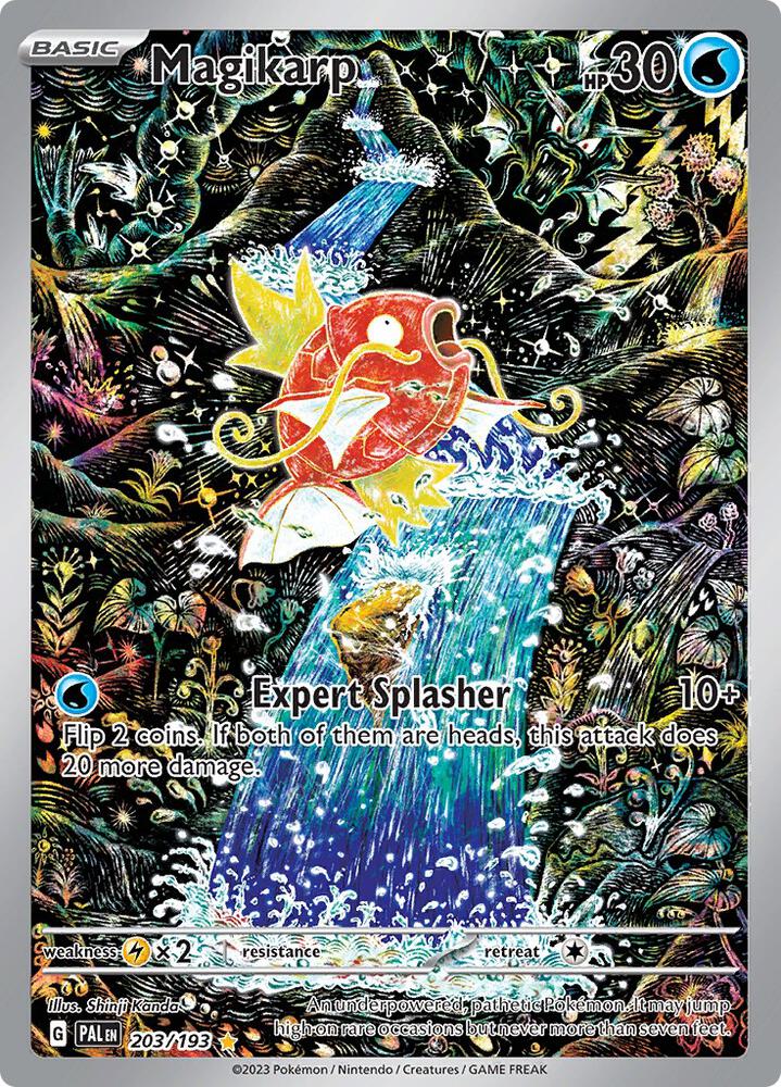Magikarp - SV02: Paldea Evolved #203/193 - Holofoil - Near Mint