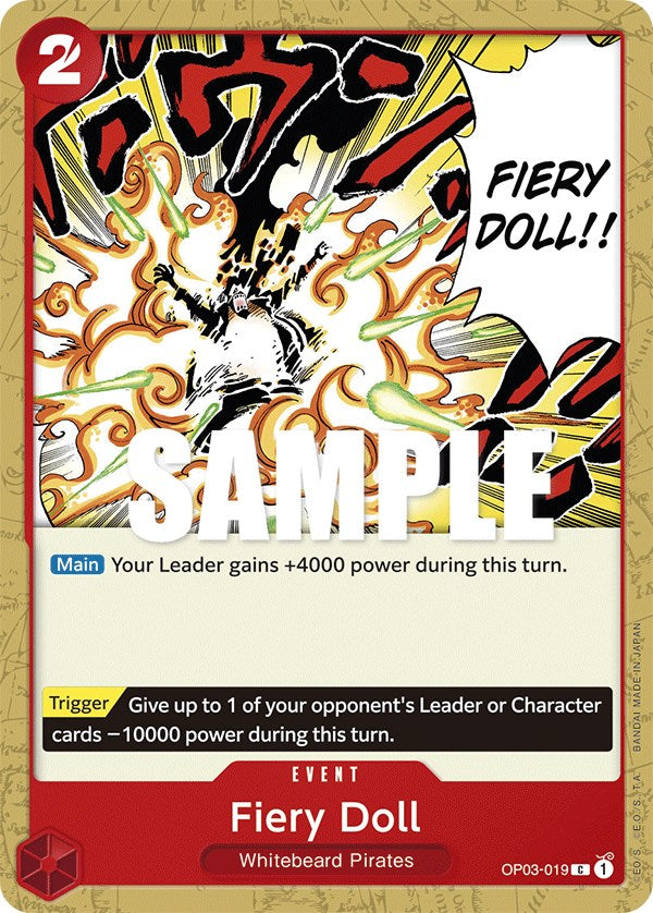 Fiery Doll – Pillars of Strength (One Piece Card Game)