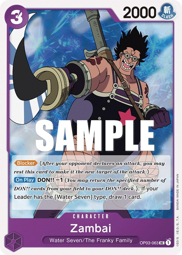 Zambai – Pillars of Strength (One Piece Card Game)