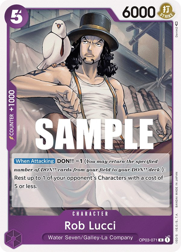 Rob Lucci (071) – Pillars of Strength (One Piece Card Game)