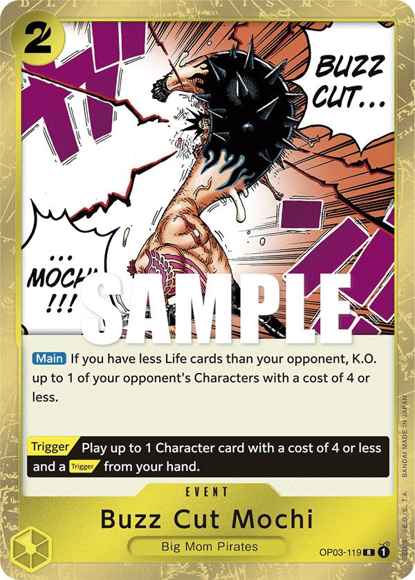 Buzz Cut Mochi – Pillars of Strength (One Piece Card Game)