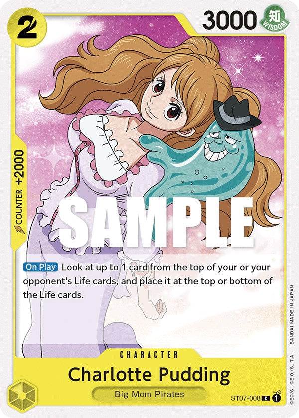 Charlotte Pudding – ST-07: Starter Deck 7 Big Mom Pirates (One Piece Card Game)