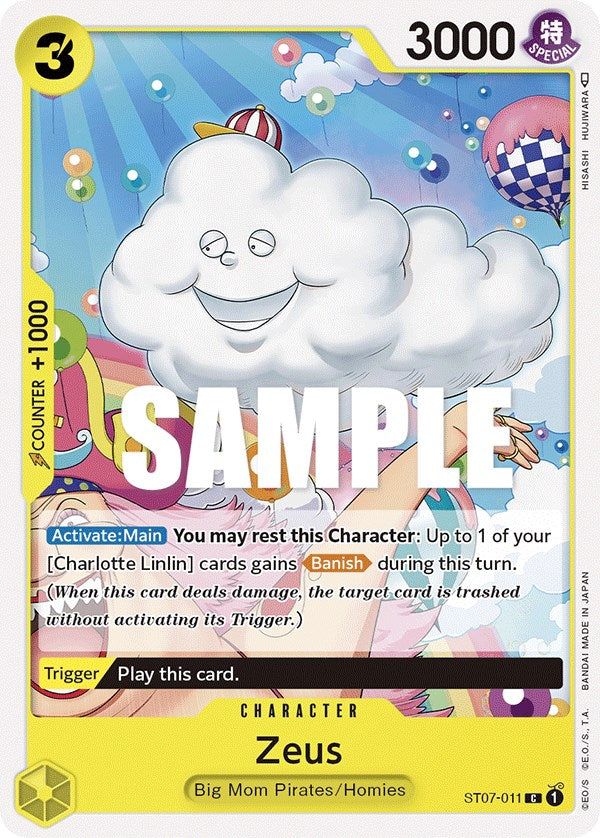 Zeus – ST-07: Starter Deck 7 Big Mom Pirates (One Piece Card Game)