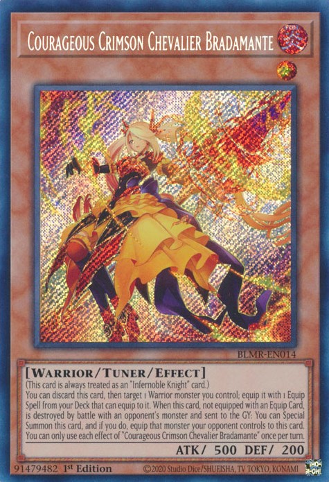Courageous Crimson Chevalier Bradamante – Battles of Legend: Monstrous Revenge (YuGiOh)