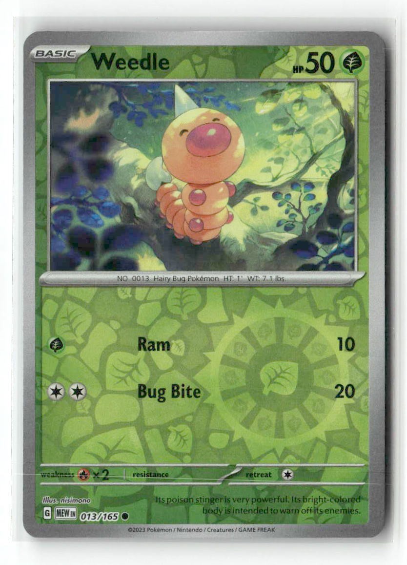 Weedle – SV: Scarlet & Violet 151 (Pokemon)