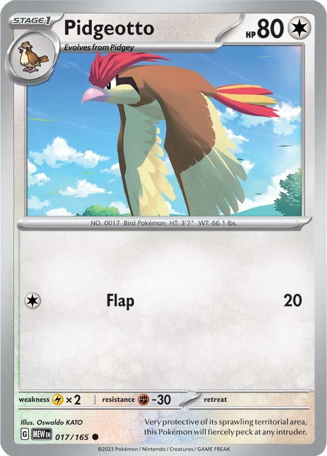 Pidgeotto – SV: Scarlet & Violet 151 (Pokemon)