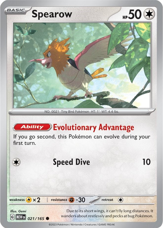 Spearow – SV: Scarlet & Violet 151 (Pokemon)