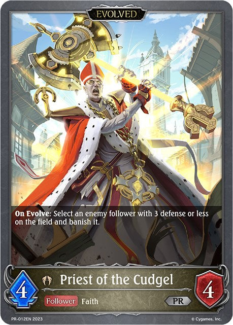 Priest of the Cudgel (Evolved) – Shadowverse: Evolve Promo Cards (Shadowverse: Evolve)
