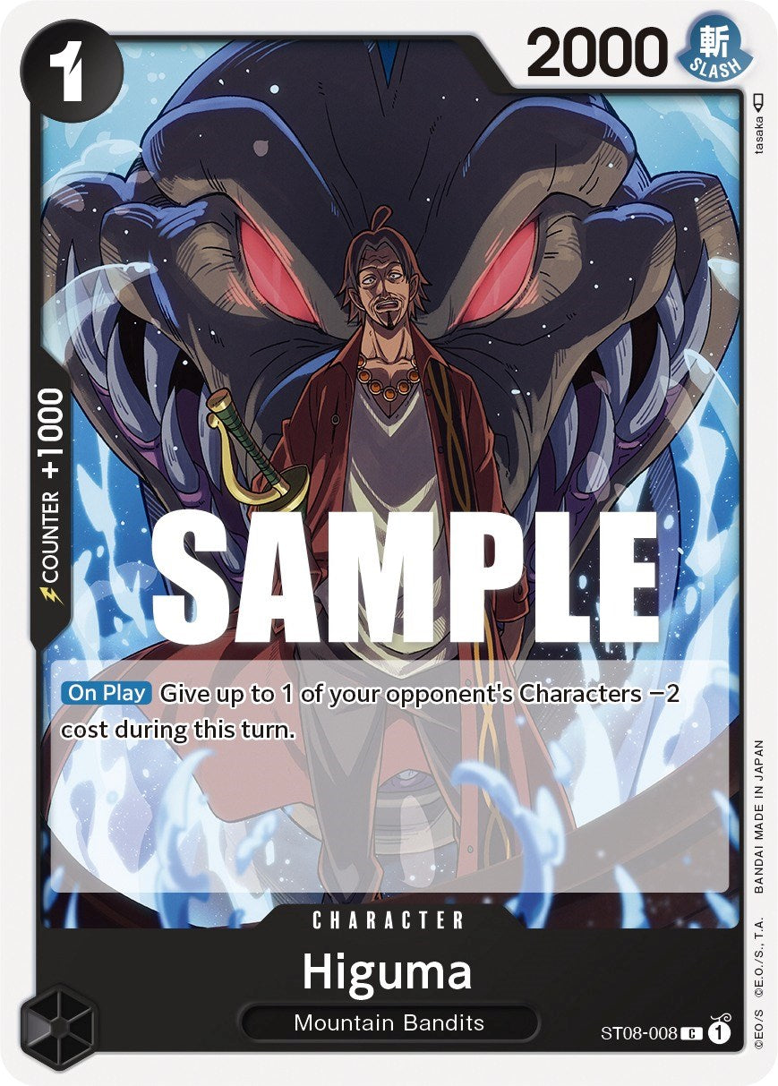 Higuma – ST-08: Starter Deck 8 Monkey.D.Luffy (One Piece Card Game)