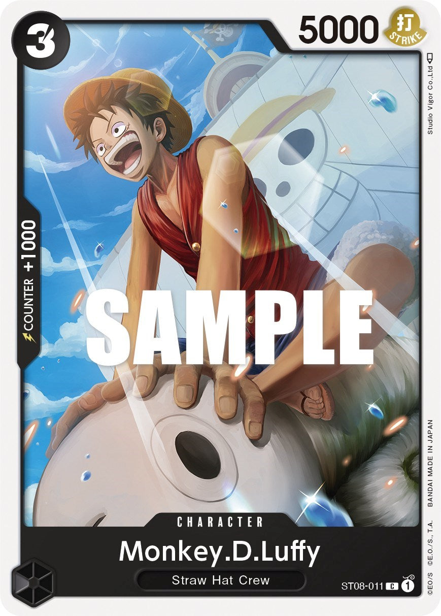 Monkey.D.Luffy (011) – ST-08: Starter Deck 8 Monkey.D.Luffy (One Piece Card Game)