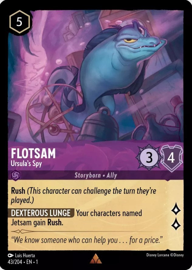 Flotsam - Ursula's Spy – The First Chapter (Disney Lorcana)