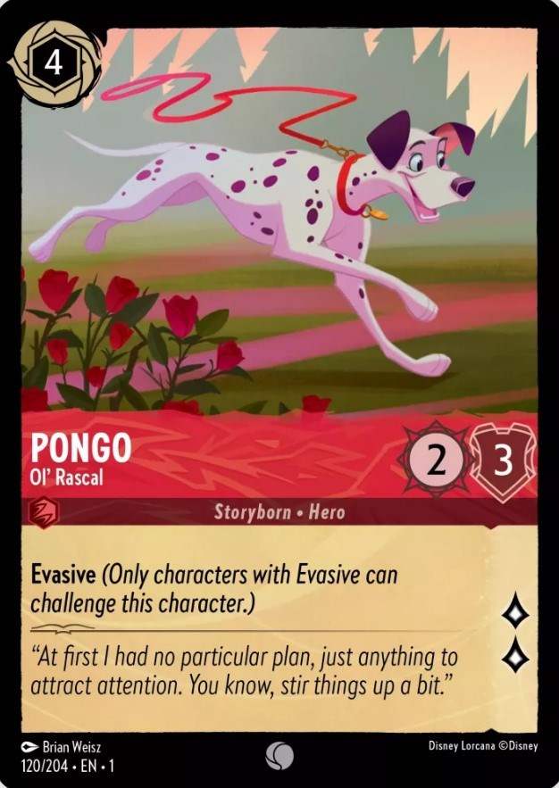 Pongo - Ol' Rascal – The First Chapter (Disney Lorcana)
