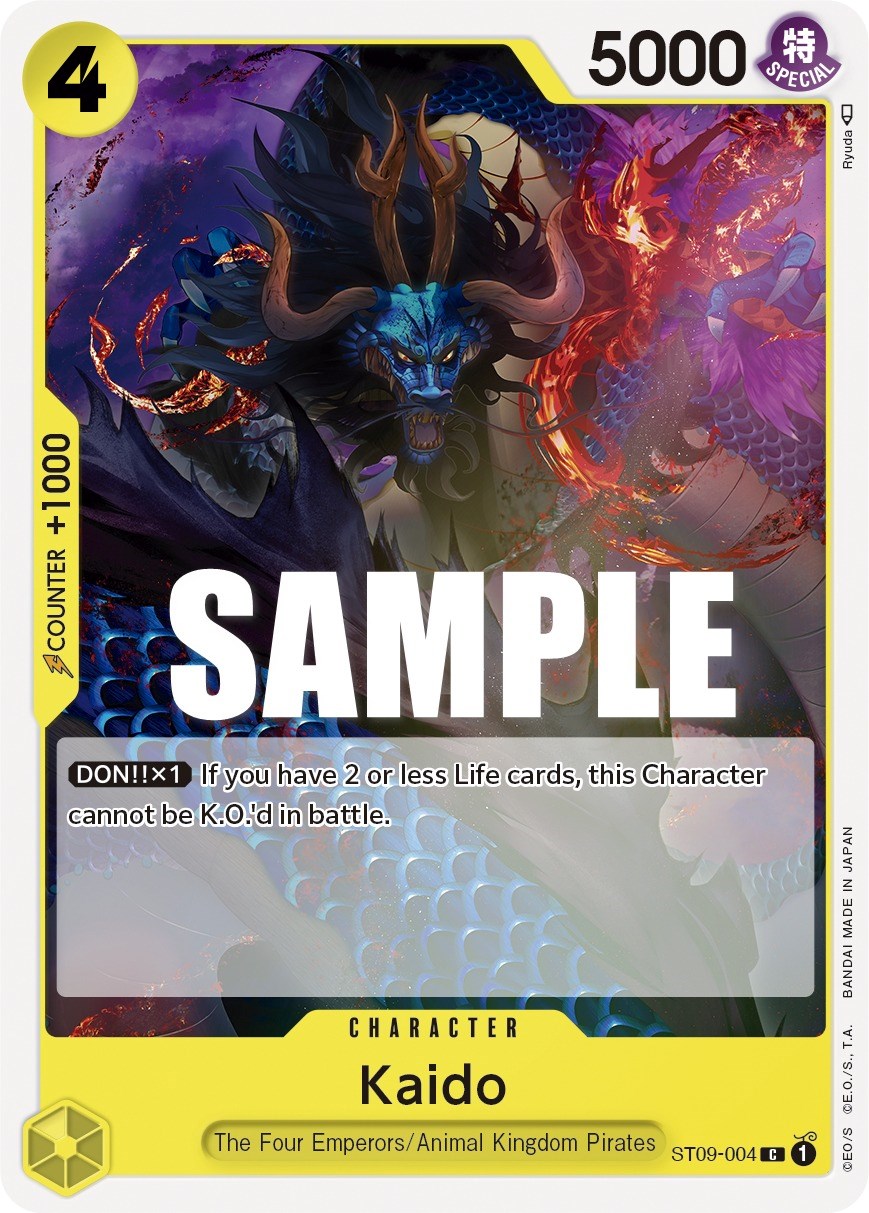 Kaido – ST-09: Starter Deck 9 Yamato (One Piece Card Game)