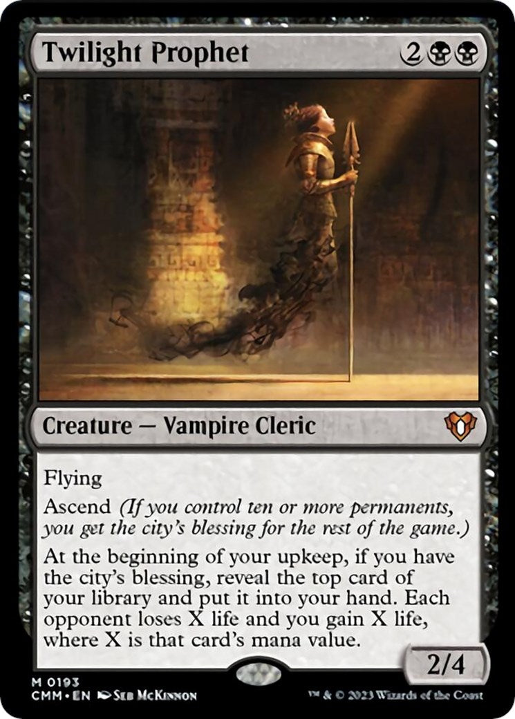 Twilight Prophet – Commander Masters (Magic: The Gathering)