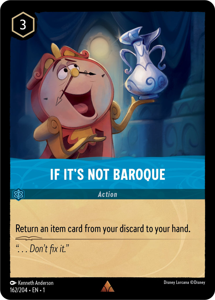 If It's Not Baroque – The First Chapter (Disney Lorcana)
