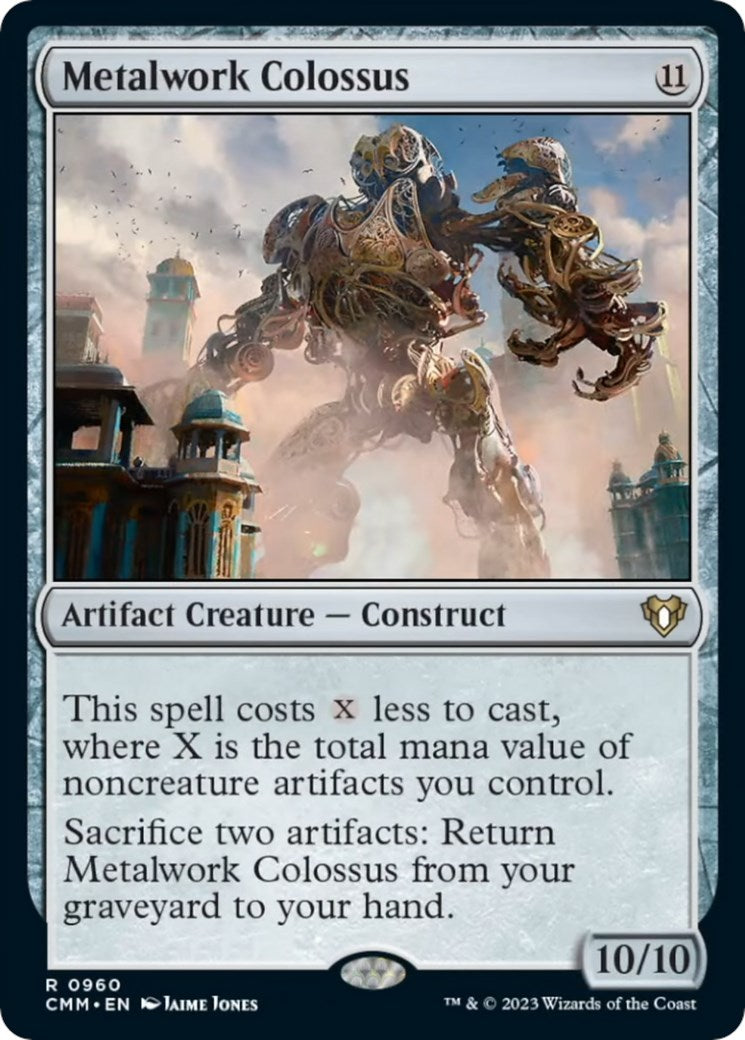 Metalwork Colossus – Commander Masters (Magic: The Gathering)