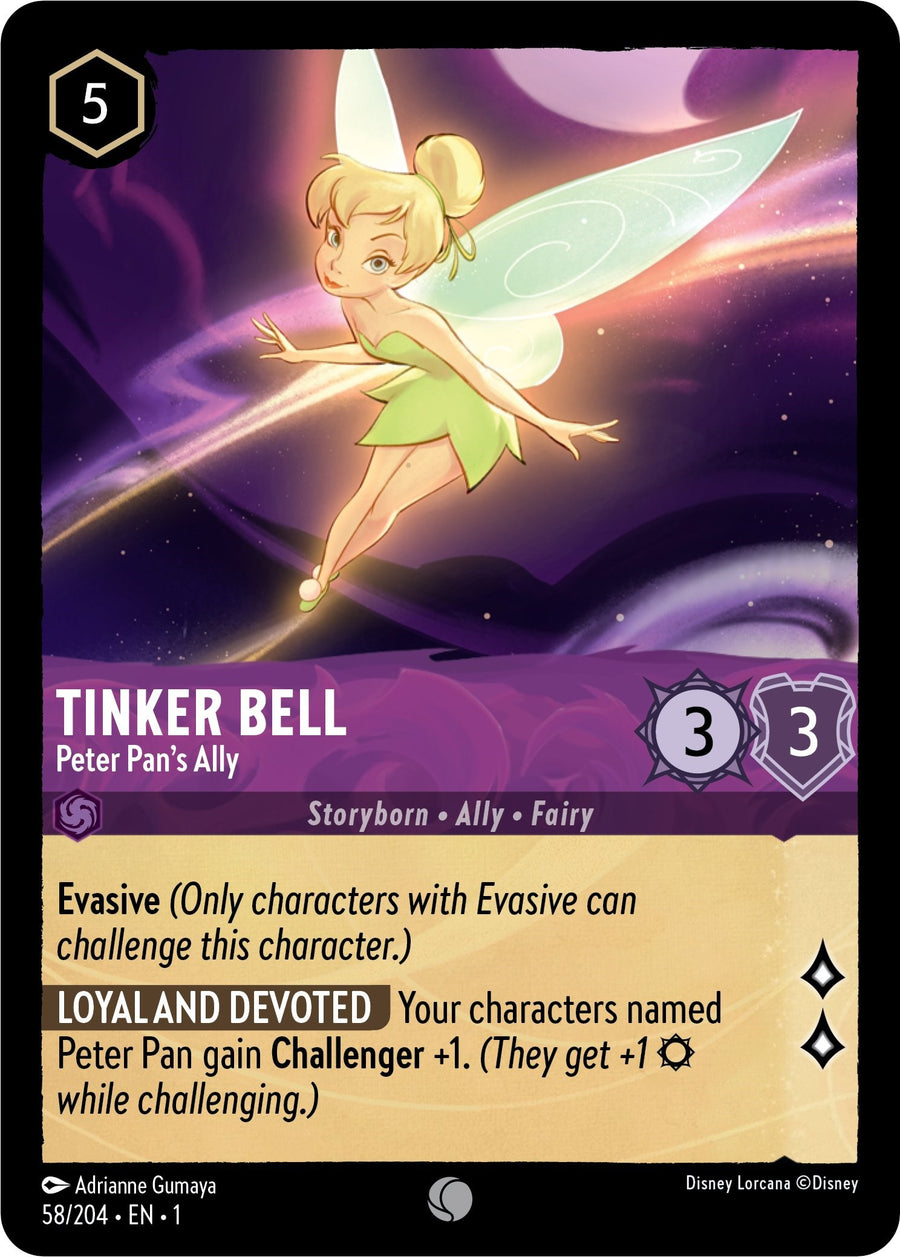 Tinker Bell - Peter Pan's Ally – The First Chapter (Disney Lorcana)