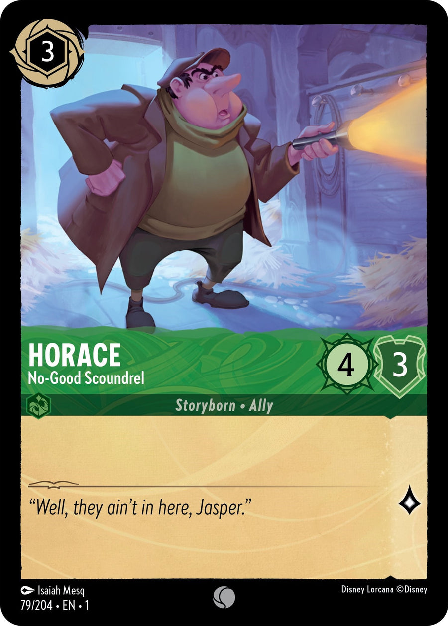 Horace - No-Good Scoundrel – The First Chapter (Disney Lorcana)