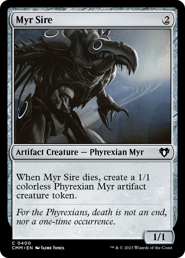 Myr Sire – Commander Masters (Magic: The Gathering)