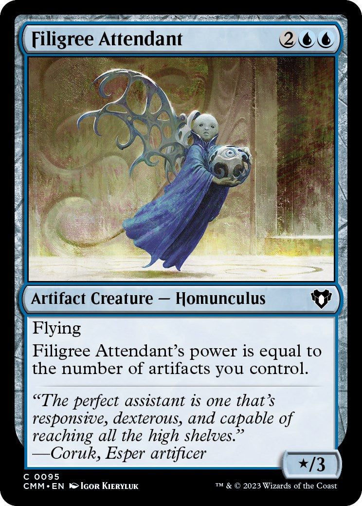 Filigree Attendant – Commander Masters (Magic: The Gathering)