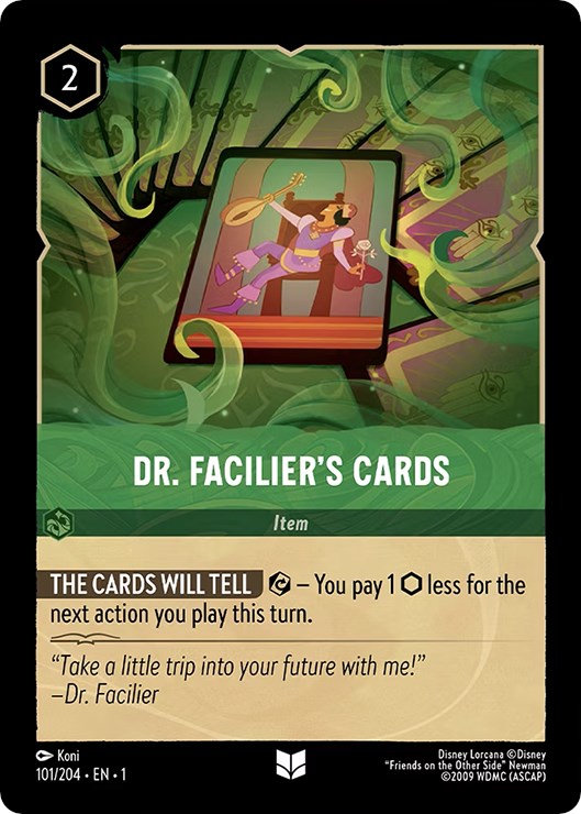 Dr. Facilier's Cards – The First Chapter (Disney Lorcana)