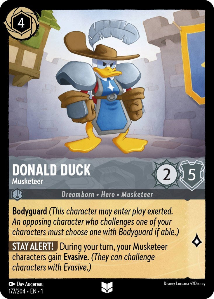 Donald Duck - Musketeer – The First Chapter (Disney Lorcana)