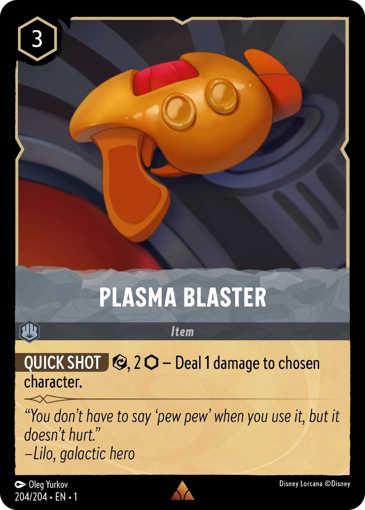 Plasma Blaster – The First Chapter (Disney Lorcana)