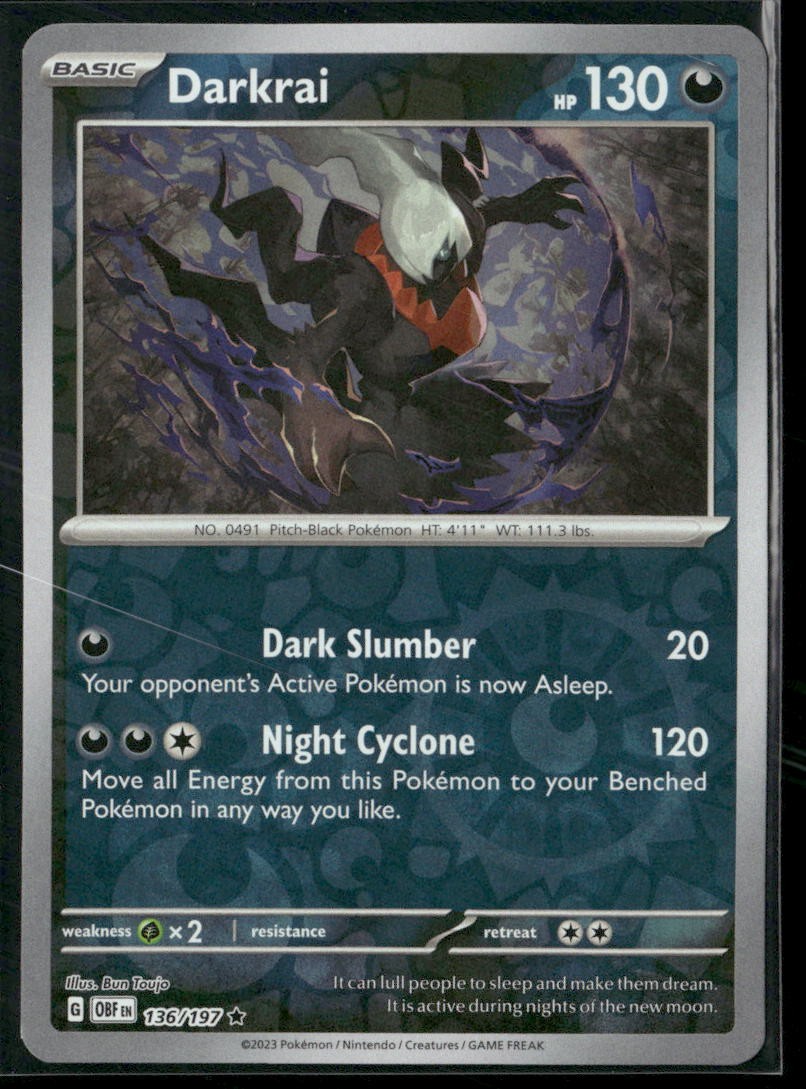 Darkrai – SV03: Obsidian Flames (Pokemon)