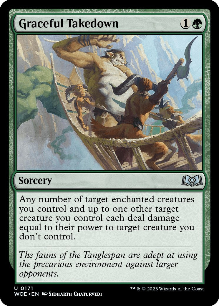 Graceful Takedown – Wilds of Eldraine (Magic: The Gathering)