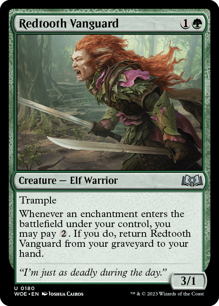 Redtooth Vanguard – Wilds of Eldraine (Magic: The Gathering)