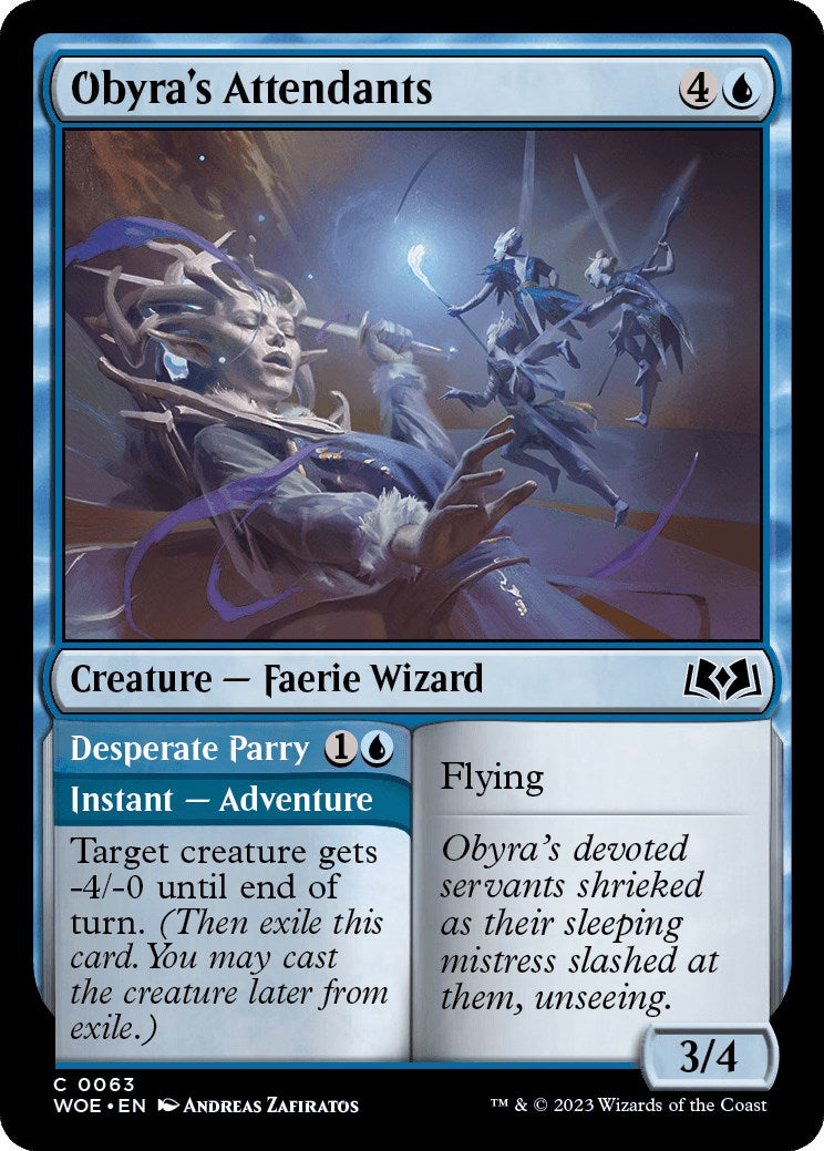 Obyra's Attendants – Wilds of Eldraine (Magic: The Gathering)