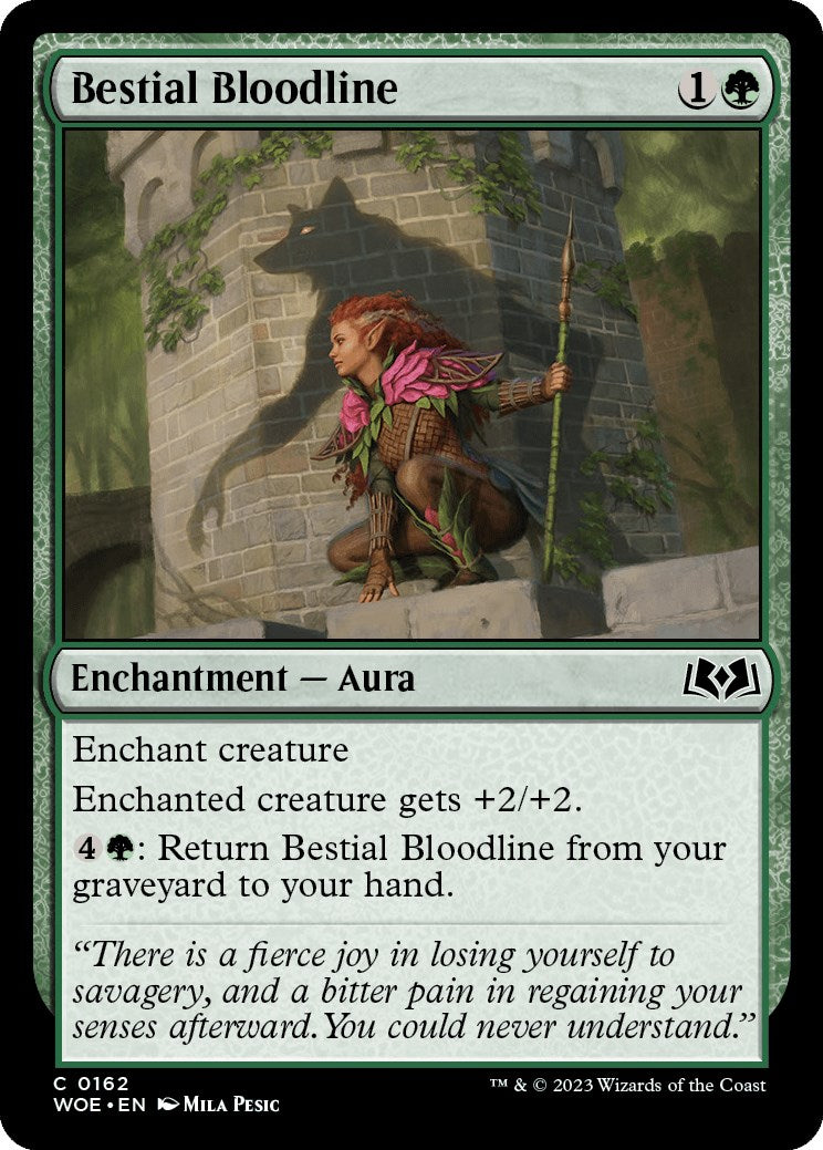 Bestial Bloodline – Wilds of Eldraine (Magic: The Gathering)