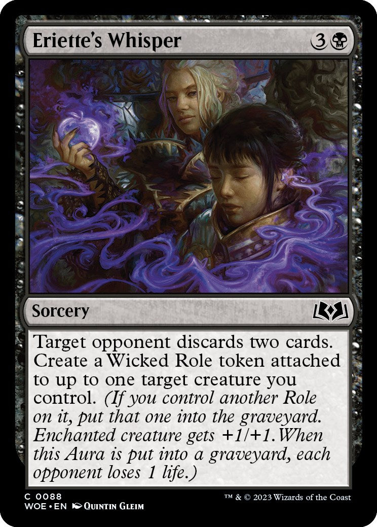 Eriette's Whisper – Wilds of Eldraine (Magic: The Gathering)