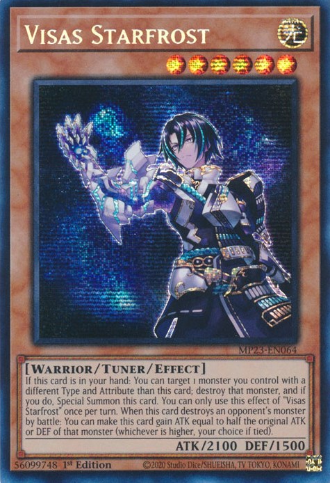Visas Starfrost – 25th Anniversary Tin: Dueling Heroes Mega Pack (YuGiOh)