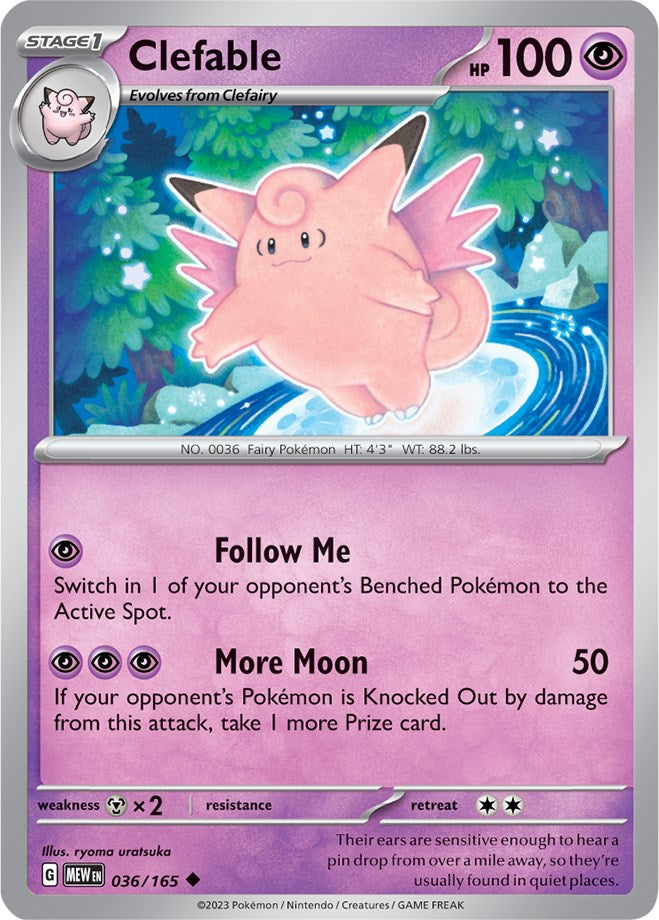 Clefable – SV: Scarlet & Violet 151 (Pokemon)