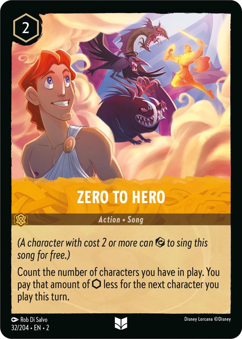 Zero To Hero – Rise of the Floodborn (Disney Lorcana)