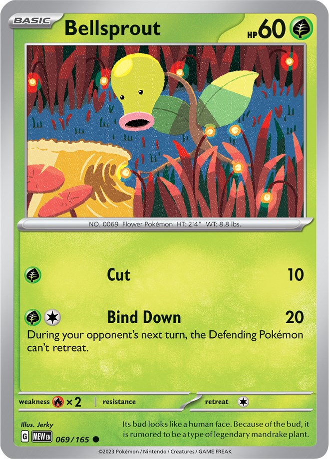 Bellsprout – SV: Scarlet & Violet 151 (Pokemon)