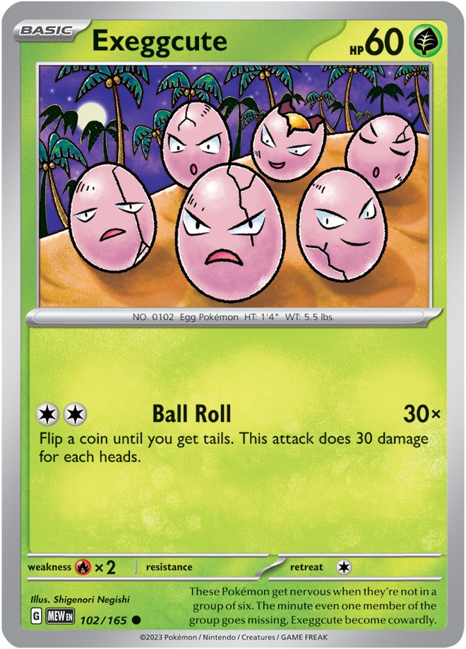 Exeggcute – SV: Scarlet & Violet 151 (Pokemon)