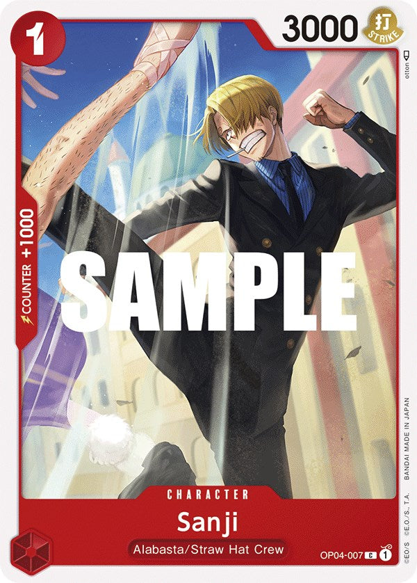 Sanji (007) – Kingdoms of Intrigue (One Piece Card Game)